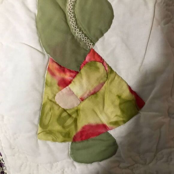 Vtg Sunbonnet Handmade Small Quilt - Picture 4 of 6